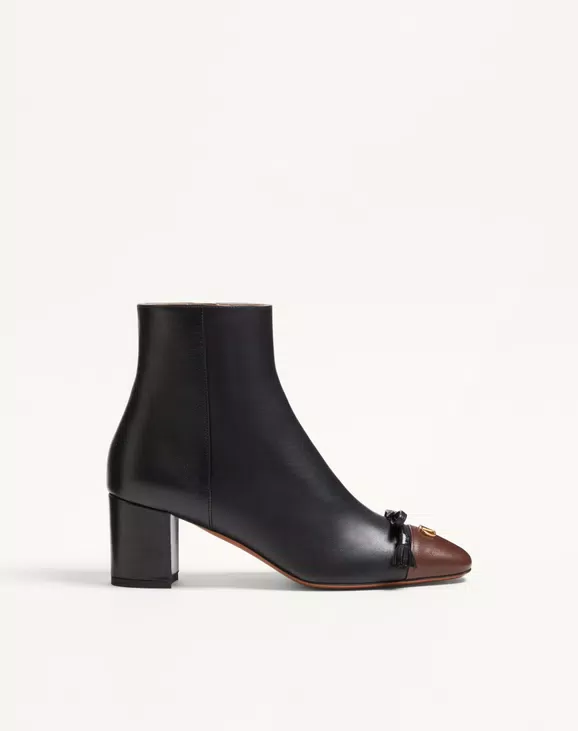 Valentino Valet Du Roi Kidskin Leather Ankle Boot 60Mm - Image 1